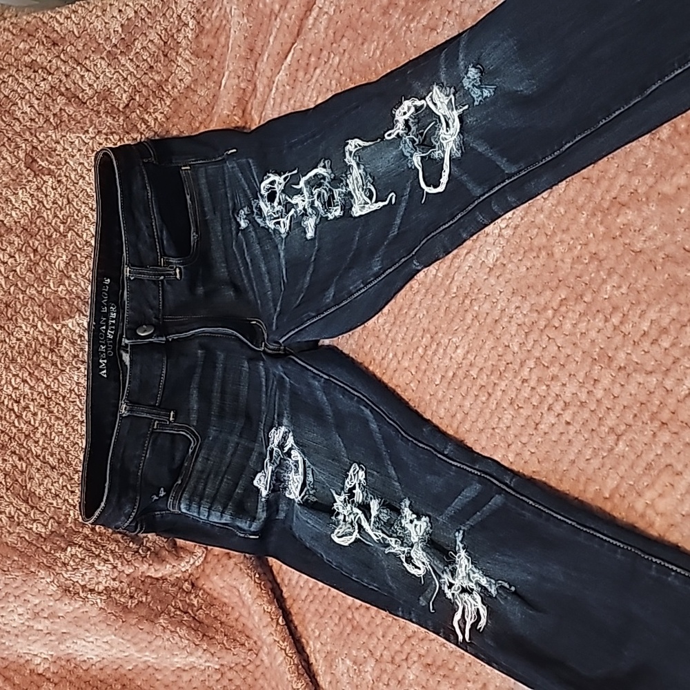 American Eagle 360 super stretch skinny jeans